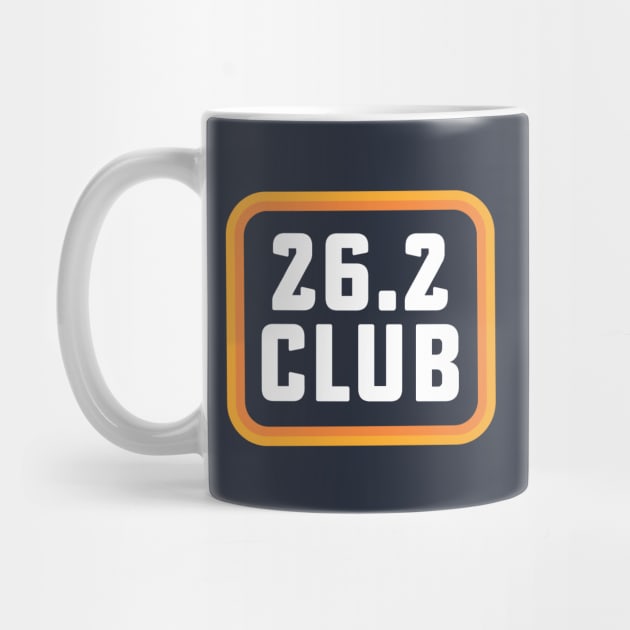 Gift for First Marathon Runner Running 26.2 Club Marathoner by PodDesignShop